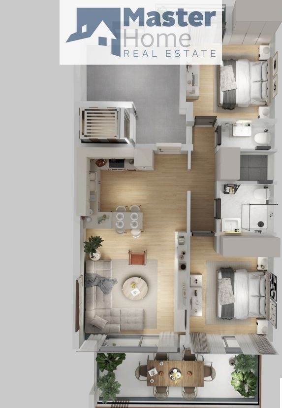 (For Sale) Residential Floor Apartment || Athens Center/Dafni - 80 Sq.m, 2 Bedrooms, 300.000€ 
